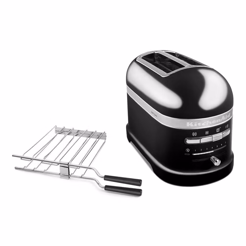 KitchenAid Artisan 2 Slot Toaster in Black with Digital Display and Timer – 3
