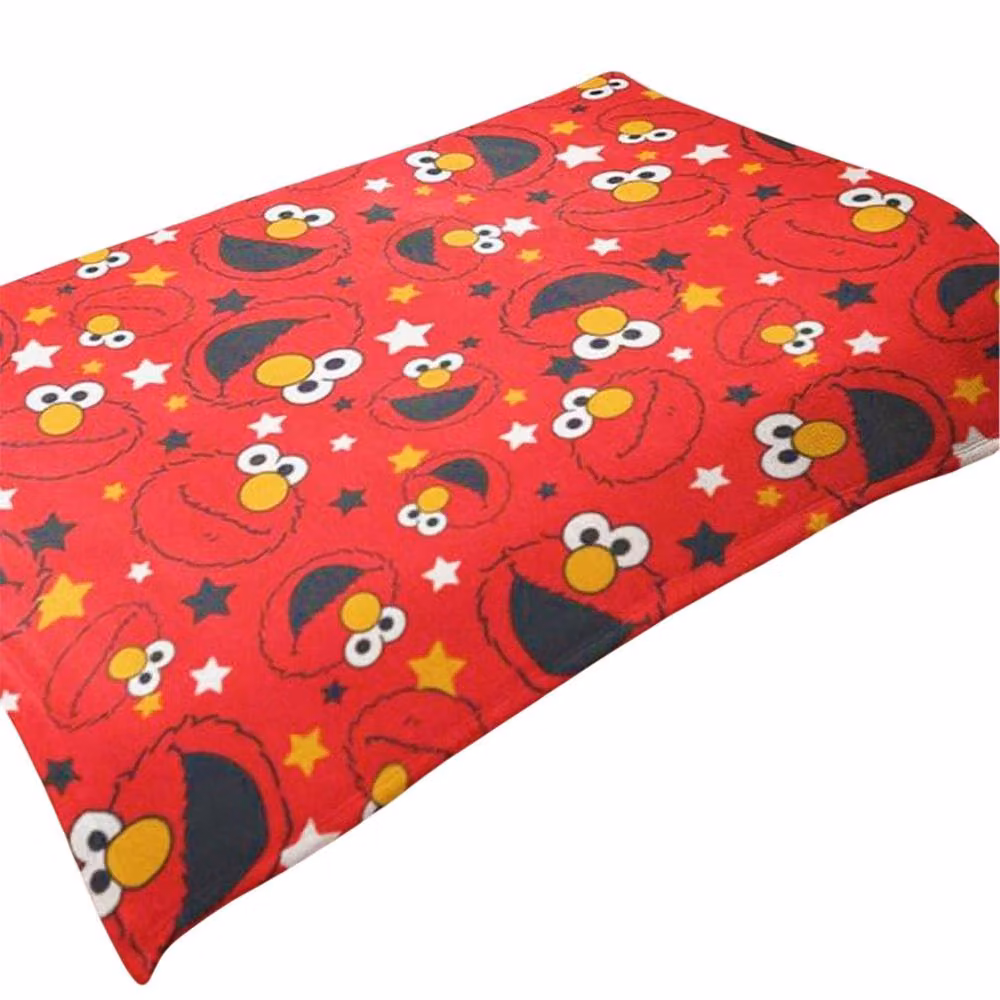 Sesame Street Red Elmo Fleece Baby Blanket – 2
