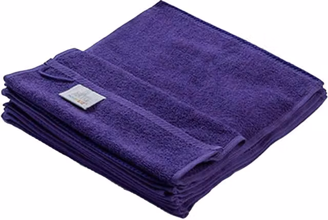 ARTG Plain Purple Cotton Terry Face Towel