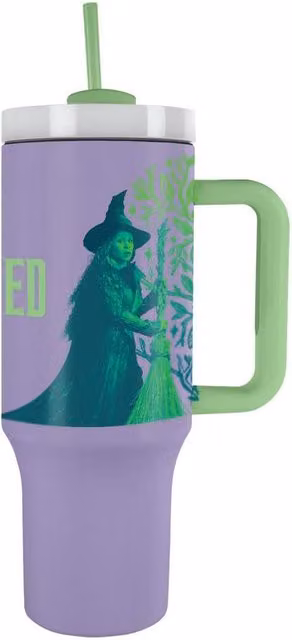 Wicked Elphaba and Glinda 1.2 l Purple Tumbler