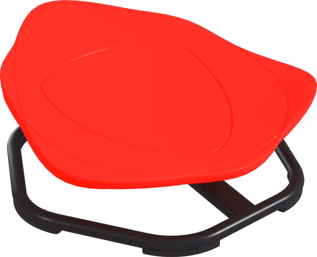 AIYAPLAY Sensory Spinning Chair for Toddlers in Red