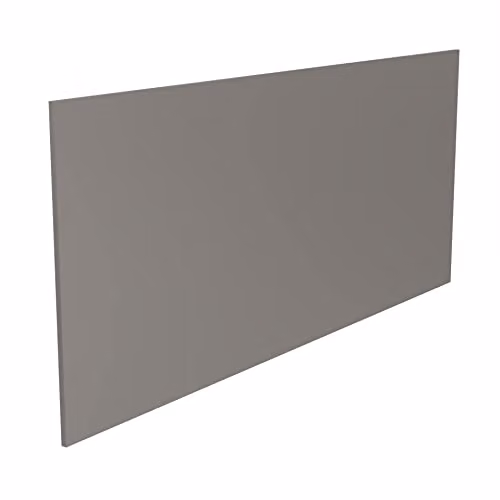 Kitchen Kit Shaker Door Flatpack Breakfast Bar Back Panel in Dust Grey Matt, W: 2100 mm, H: 900 mm, D: 900 mm