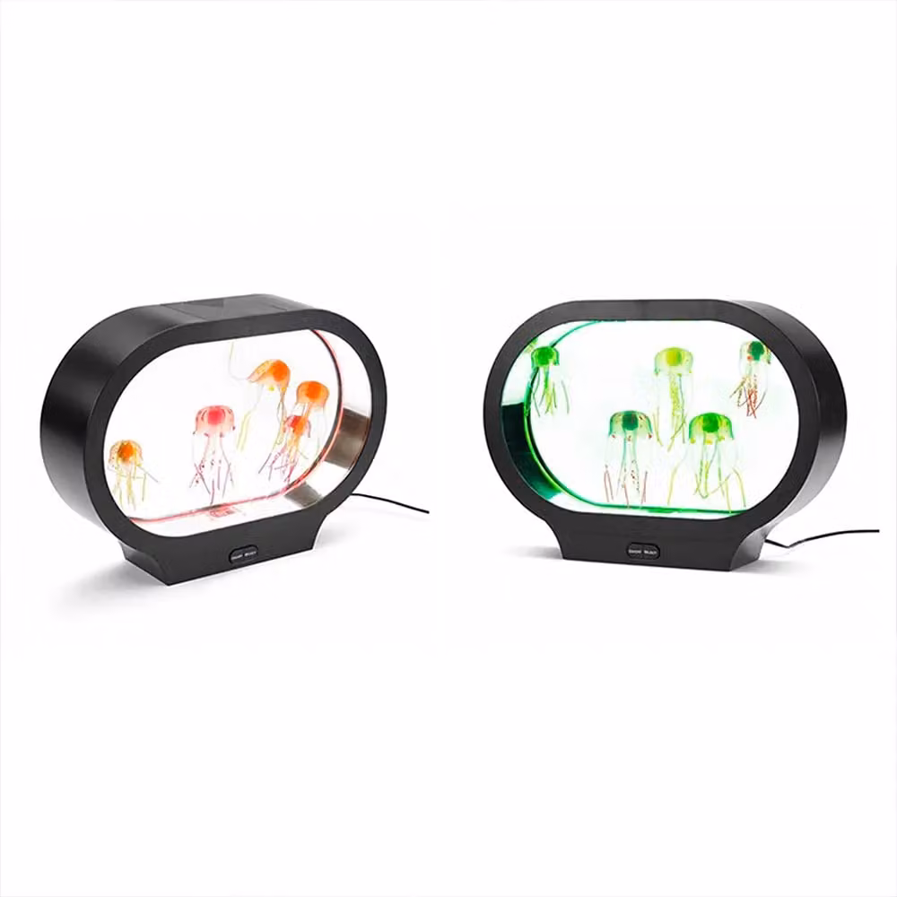 Menkind RED5 Luminous Multicolour Glow Jellyfish Lamp in Black – 2