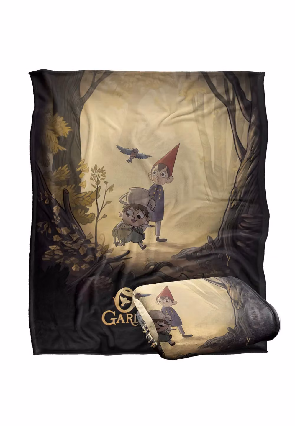 LOGOVISION Over The Garden Wall Poster Super Soft Fleece Throw Blanket, Multicolour, W/D/H: 152 x 127 cm – 6