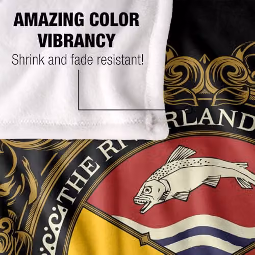 Warner Bros. Game of Thrones Riverland Houses Super Soft Fleece Throw Blanket, Multicolour, W: 127.0 cm x D: 152.4 cm x H: 152.4 cm – 3