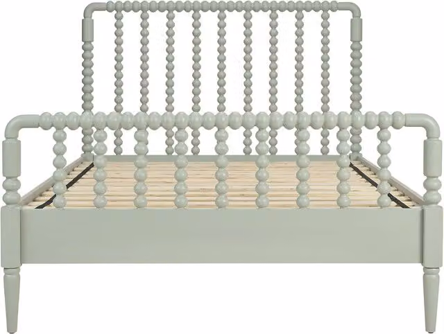 Cromwell Bobbin Bed in Green, King Size