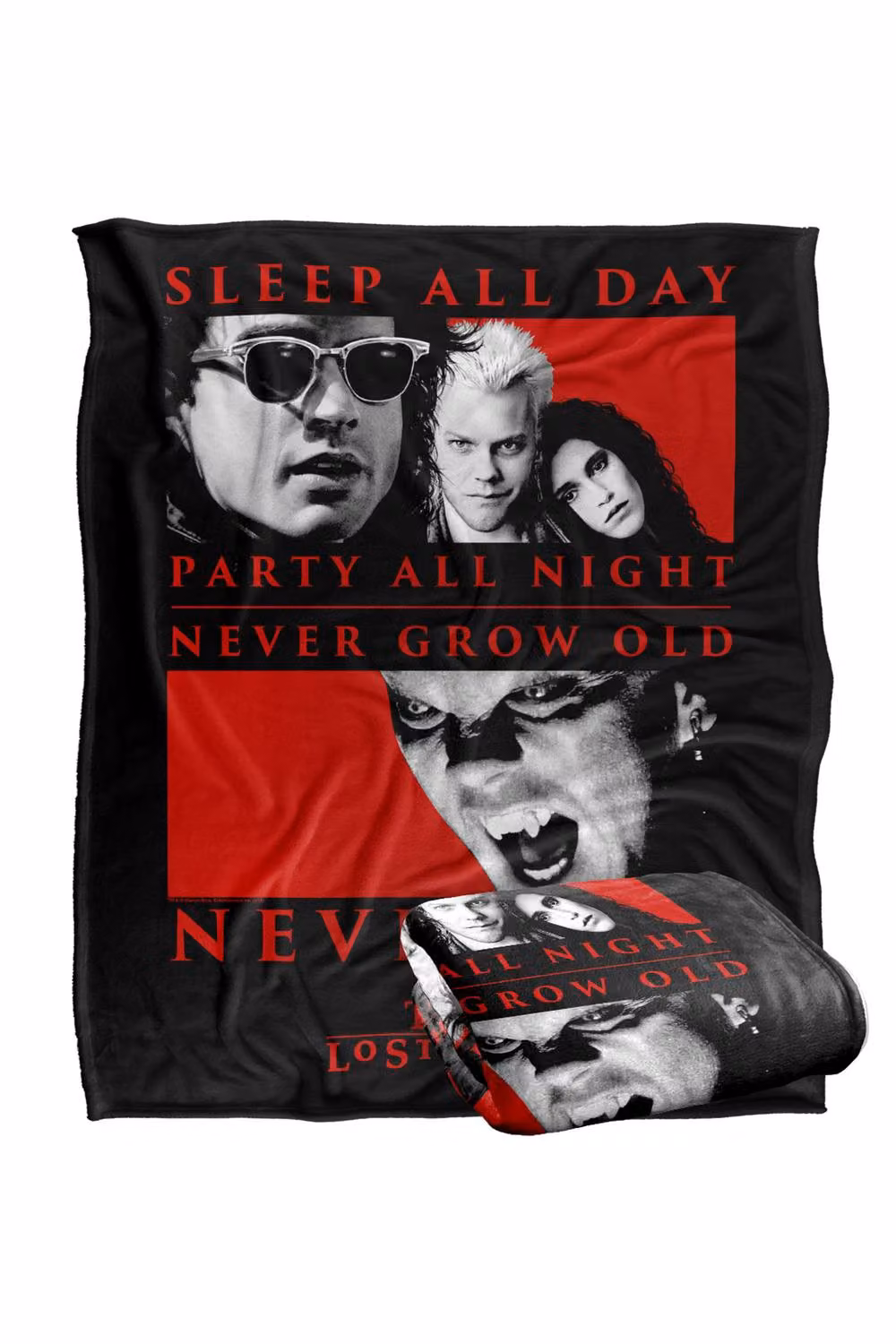 Warner Bros. The Losts Never Die Super Soft Fluffy Polyester Throw Blanket, Multicolour, Large – 2
