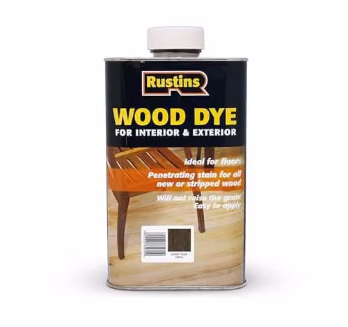 Rustins Wood Dye Dark Teak, 250ml, Brown – 1