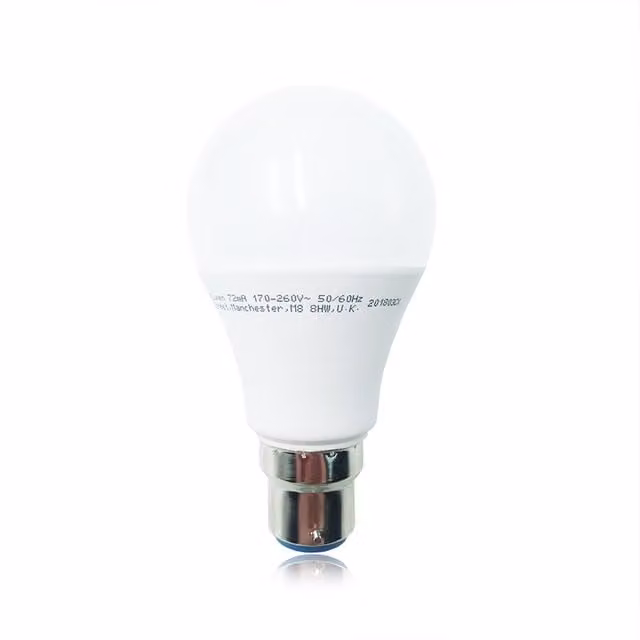 Livingandhome LED Globe Ball Bulb B22 Warm White 4200K, White