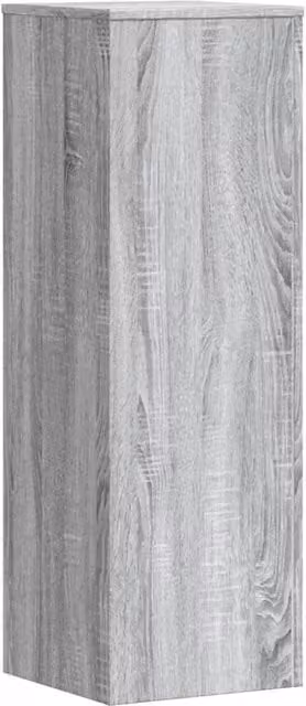 Berkfield Home Plant Stand in Grey Sonoma, W/D/H: 33 x 33 x 100 cm – 1