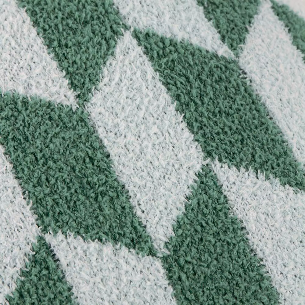Riva Home Graphic Square Polyester Cushion in Green, W/D/H: 45 x 45 x 45 cm – 4
