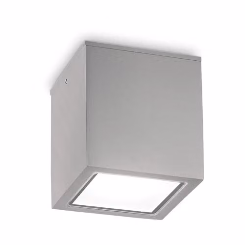 Ideal Lux Techo Small Surface Mounted Downlight Grey IP54