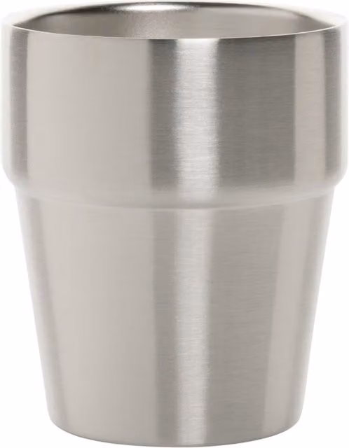 XD Design Clark Double Wall Stainless Steel Tumbler Mug, Silver, 300 ml