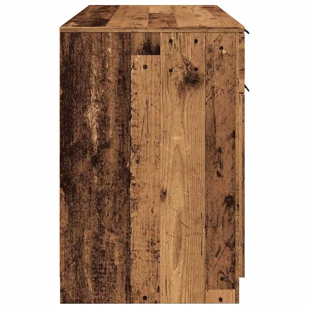 Berkfield Home Computer Desk in Brown Engineered Wood W/D/H: 100 x 50 x 75 cm – 5