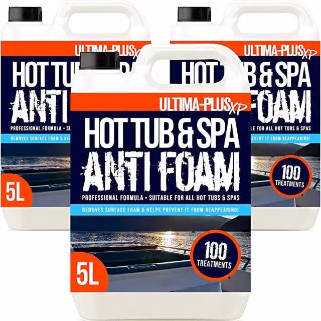 ProKleen Anti Foam Liquid for Hot Tubs, Jacuzzis and Spas, 15 l