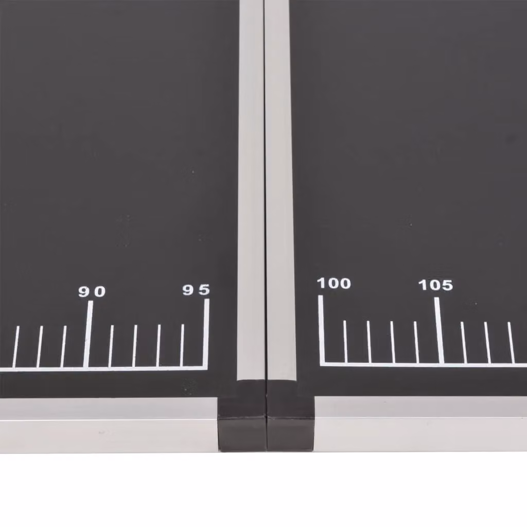 Berkfield Home Folding Pasting Table in Black and Multicolour, MDF and Metal, W/D/H: 200 x 60 x 78 cm – 3
