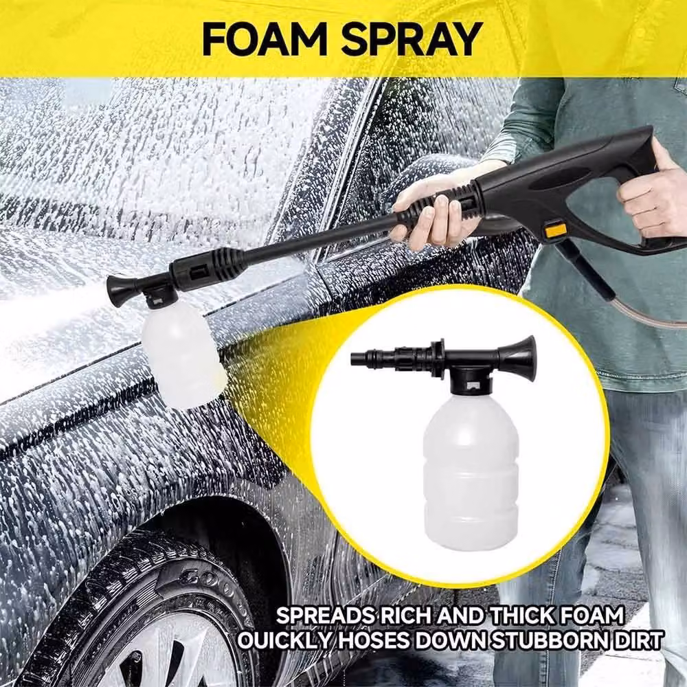 SPETLEK 1600W Electric Pressure Washer Jet Washer in Yellow – 2