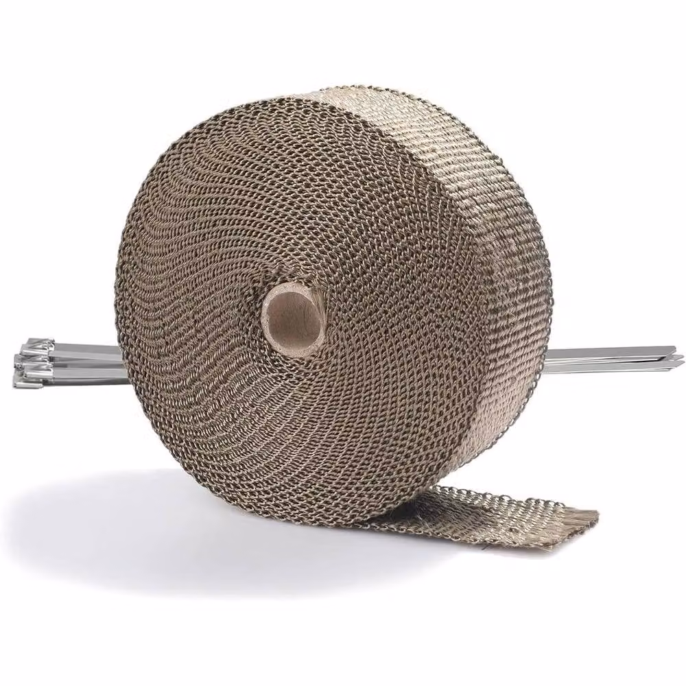 SPETLEK Titanium Gold Heat Wrap Exhaust Insulating Tape, 20m – 2
