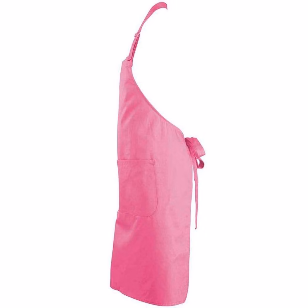 SOL'S Gala Long Length Apron in Bright Pink – 2