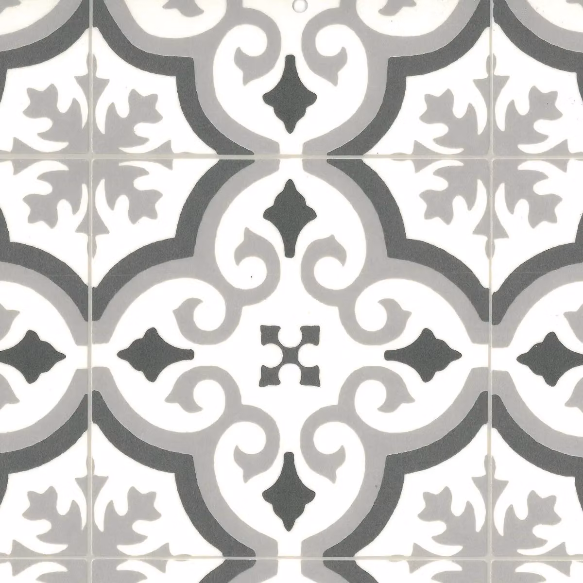 Vinyl Flooring UK White Grey Designer Effect 2.8mm Vinyl Flooring W/D/H: 400 x 400 cm – 4