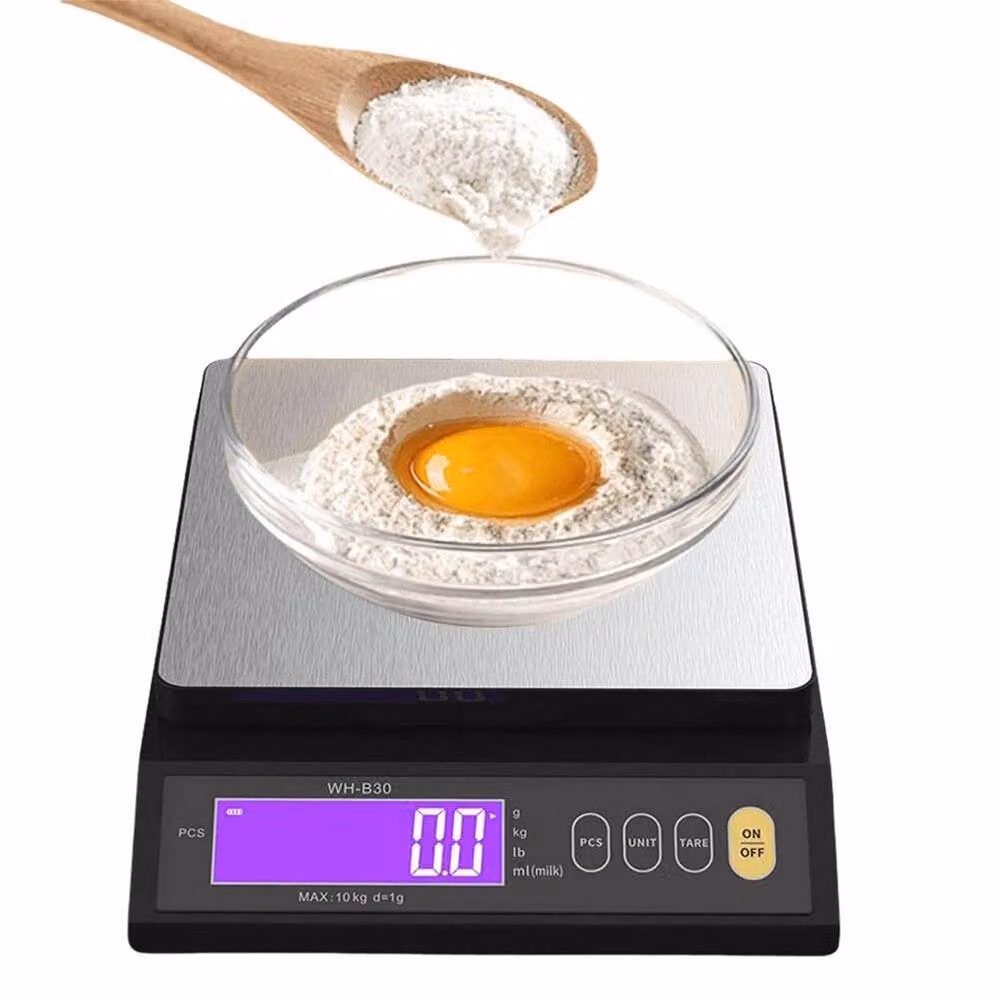 EONLION Digital Kitchen Food Weighing Scale, 10kg Capacity, Black – 5