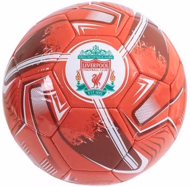 Liverpool FC Turbine Mini Football in Red, White and Green
