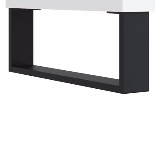 vidaXL Modern White Sideboard in Engineered Wood W/D/H: 101.5 x 35 x 70 cm – 3