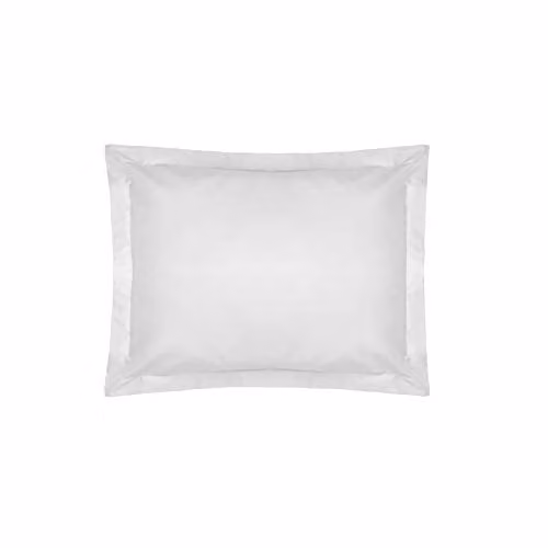 Belledorm Pima Cotton Sateen 450 Thread Count Oxford Pillowcase in White