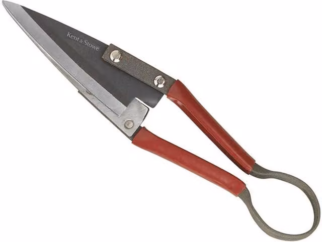 Kent & Stowe Small Topiary Shears in Grey with Steel Blades