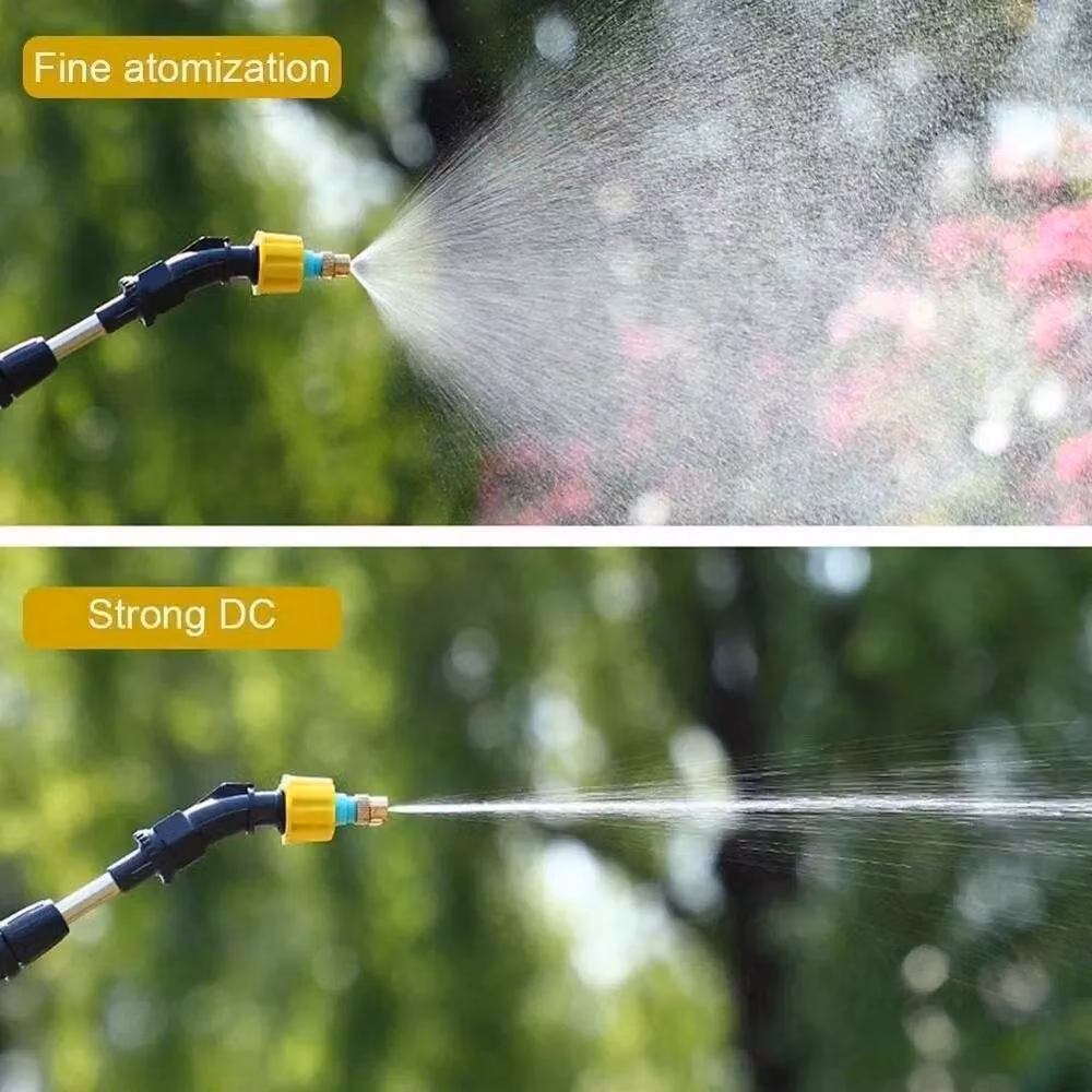 SPETLEK Silver Battery Powered Electric Garden Sprayer for Watering – 3
