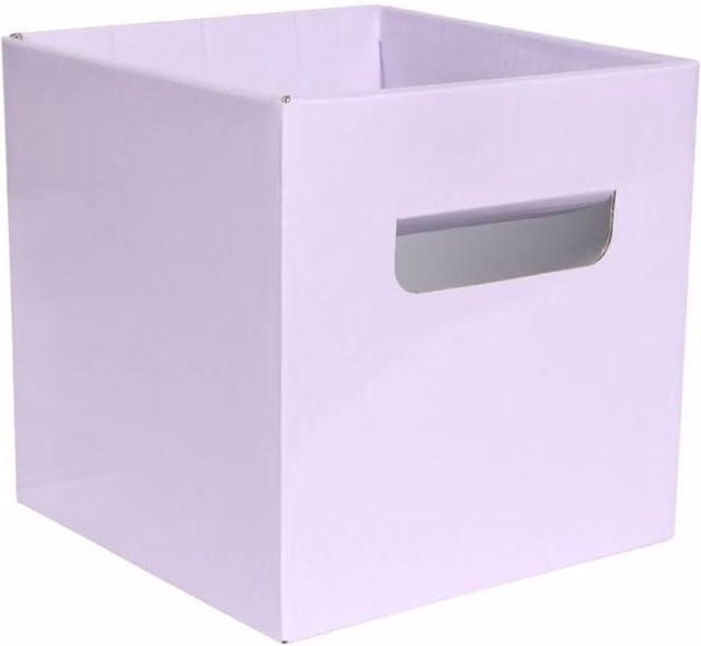 KDMD Pearlised Lavender Bouquet Box, Purple, W/D/H: 15 x 15 x 15 cm, Pack of 10