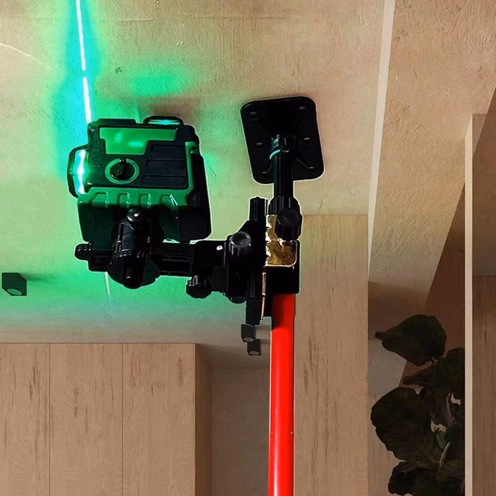 FLAVORA Red Laser Telescopic Pole Bracket for Laser Levels – 3