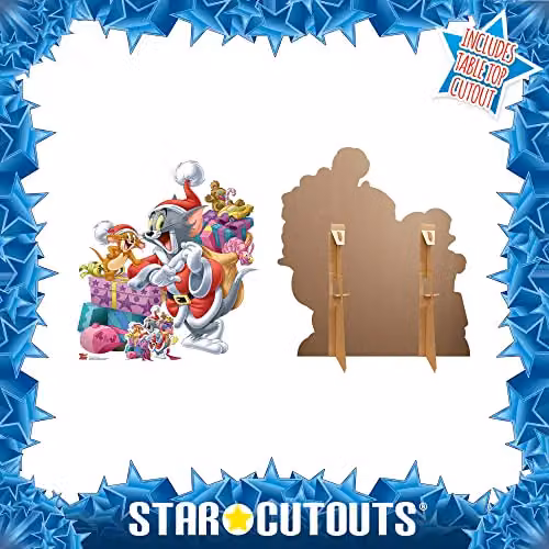 Star Cutouts SC4181 Tom and Jerry Small Multicolour Cardboard Tabletop Cutout – 2