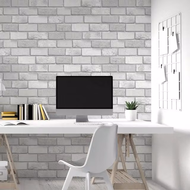 Arthouse Grey Geometric Industrial Abstract Washable Wallpaper