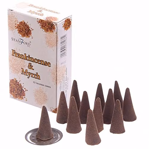Stamford Frankincense Incense Cones in White – 2