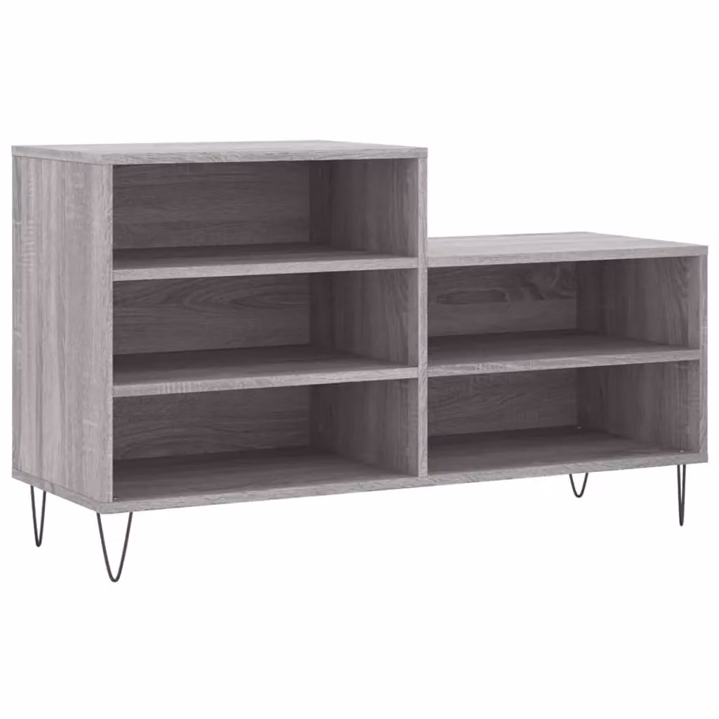 Berkfield Home Grey Sonoma Shoe Cabinet W/D/H: 102 x 36 x 60 cm – 2