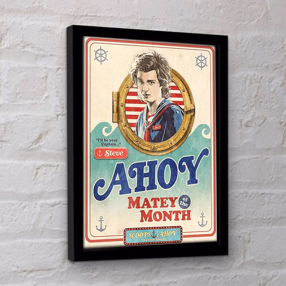 Stranger Things Matey Of The Month Multicolour Paper Poster – 2