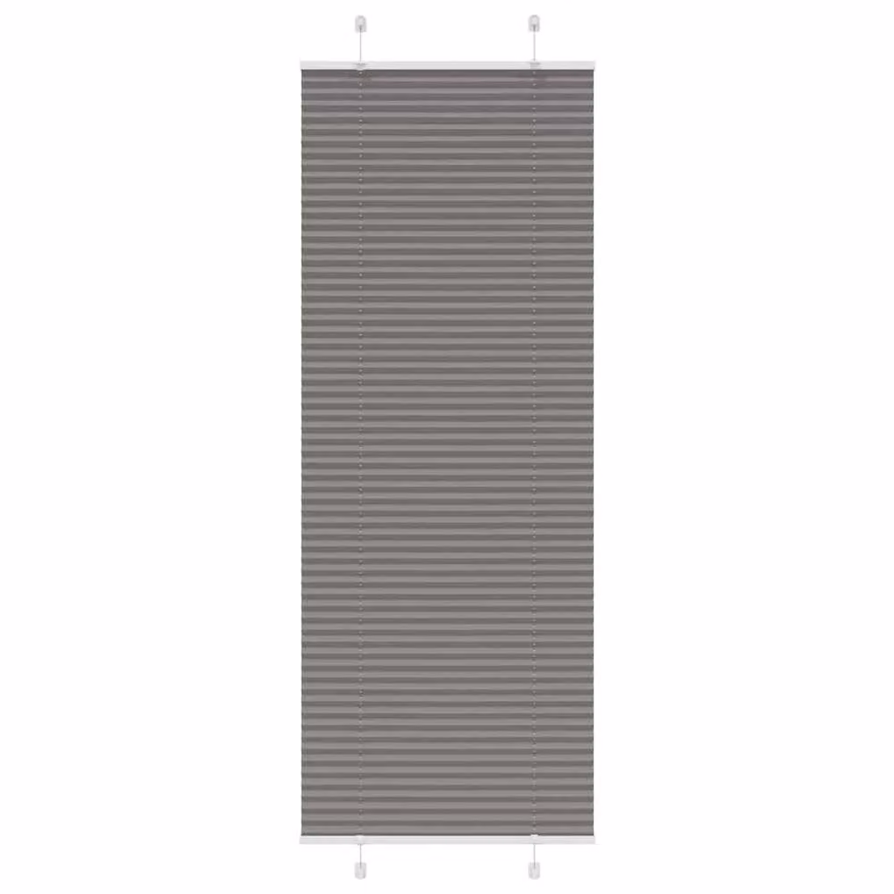 Berkfield Home Single Pleat Corded Blind in Anthracite Grey, W: 69.4 cm, H: 200 cm – 2