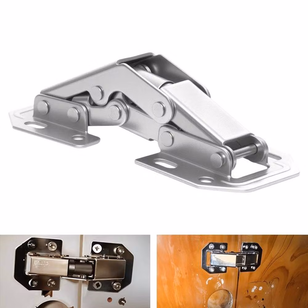 KORVIXA 20 Pack Soft Close Quick Release Concealed Cupboard Hinges in Silver – 2