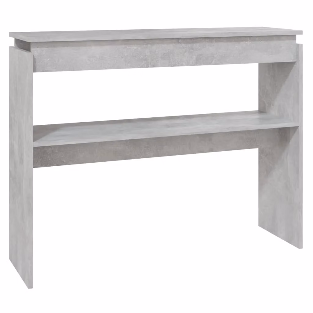 Berkfield Home Modern Console Table in Grey, W/D/H: 102 x 30 x 80 cm – 2