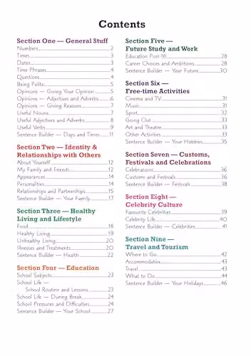 CGP AQA GCSE German Vocabulary Book for 2027 and 2028 Exams – 2