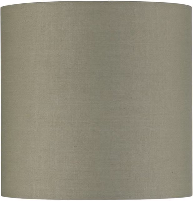First Choice Lighting Green Textured Fabric Cylinder Table Lamp Shade, Diameter: 17 cm