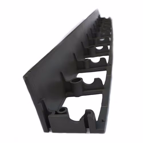 Primrose Pack of 10 Black Flexible Plastic Garden Lawn Edging Strips with Included Pins, 10m – 4
