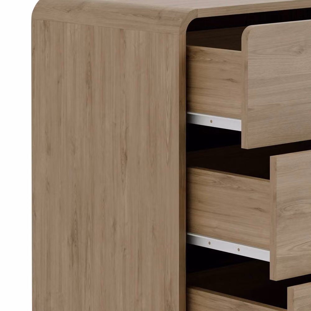 Cheshire Premium Freya 6 Drawer Dresser in Beige – 2