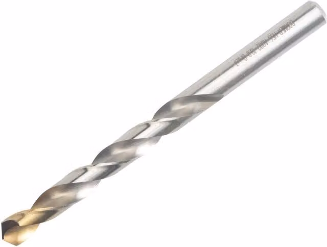 Dormer HSS-TiN Coated Metric Twist Drill Bits, Multicolour