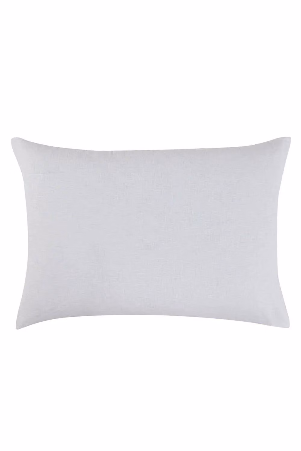 Lazy Linen Pure Washed Linen Pillowcase Pair in White – 2