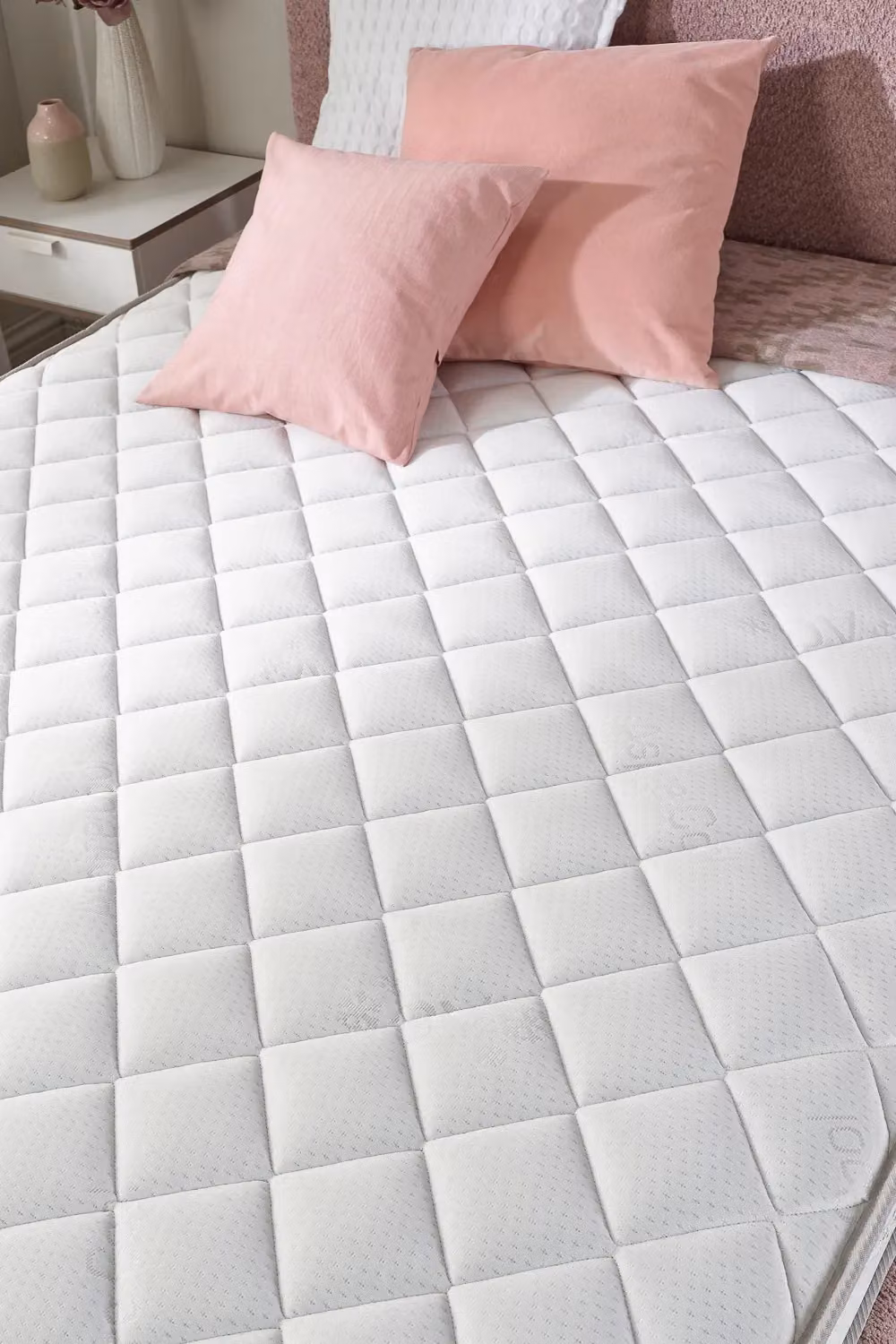 Aspire Natural Wool 600 Dual Layer Hybrid Mattress in White, Single – 2