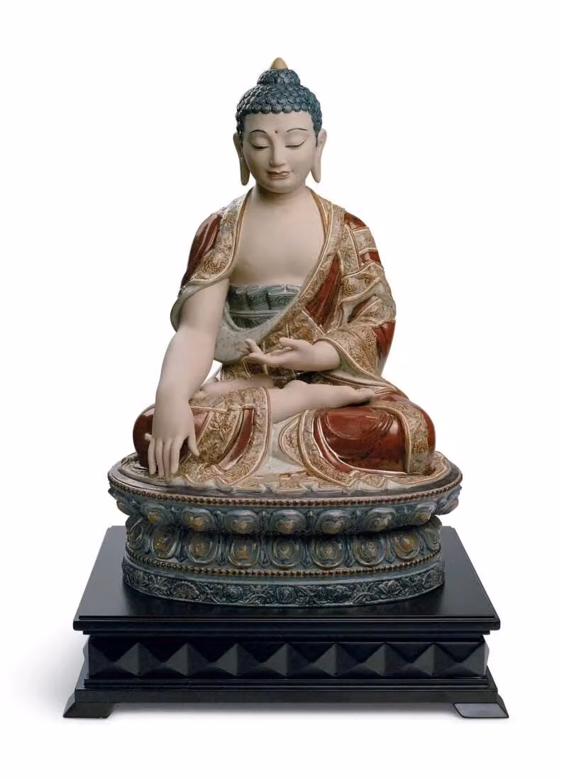 Lladró Shakyamuni Buddha Porcelain Figurine, Multicolour, Limited Edition