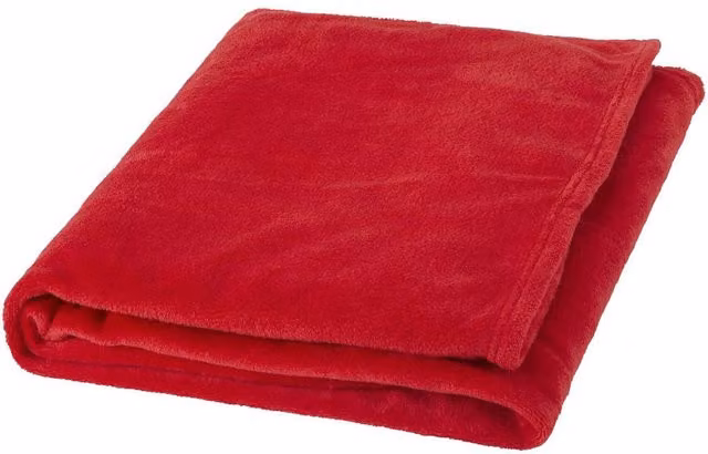 Seasons Bay Red Fleece Blanket