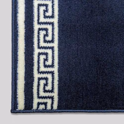 runrug Key Hallway Runner Rug in Blue, W: 80 cm, L: 300 cm – 2
